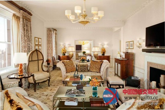 纽约皮埃尔泰姬陵酒店设计 非常有特色