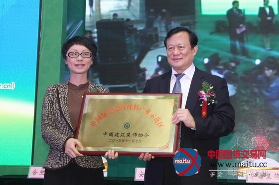 助力中国建筑装饰绿色发展 马鞍山绿色装饰材料产业园盛大开园