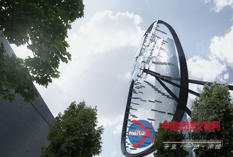 REX设计的纽约苏利亚遮光雕塑