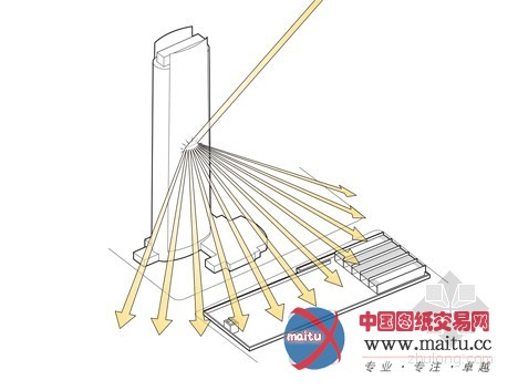 REX设计的纽约苏利亚遮光雕塑