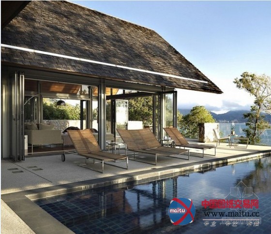 泰国普吉岛豪华海滨别墅设计 迷人的优雅