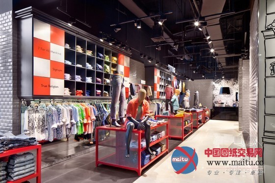 Galeries Lafayette老佛爷百货品牌商店设计-室