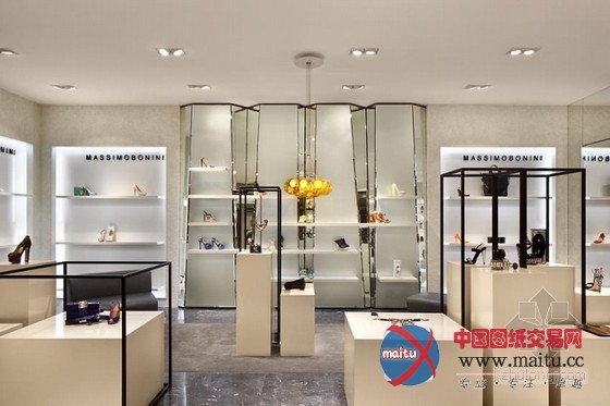 Galeries Lafayette老佛爷百货品牌商店设计-室