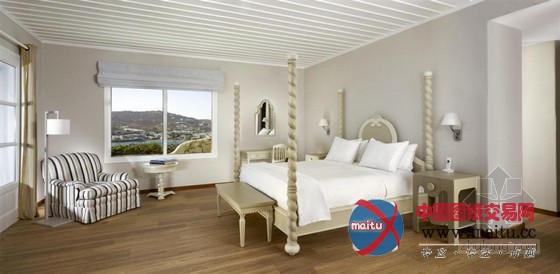 希腊圣玛瑞娜豪华精选度假酒店 俯瞰清澈海洋