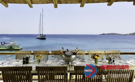 希腊圣玛瑞娜豪华精选度假酒店 俯瞰清澈海洋