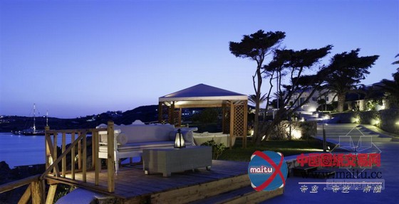 希腊圣玛瑞娜豪华精选度假酒店 俯瞰清澈海洋