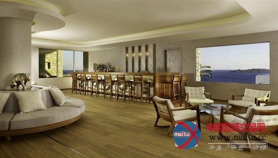 希腊圣玛瑞娜豪华精选度假酒店 俯瞰清澈海洋