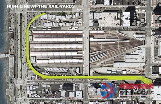 纽约高铁线路公园最后一期工程The Spur公园