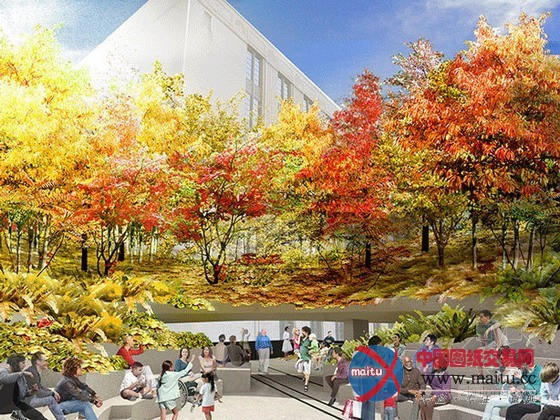 纽约高铁线路公园最后一期工程The Spur公园