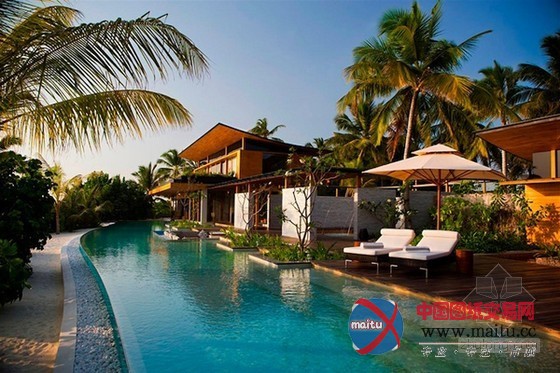 马尔代夫Coco酒店设计 独特的海景