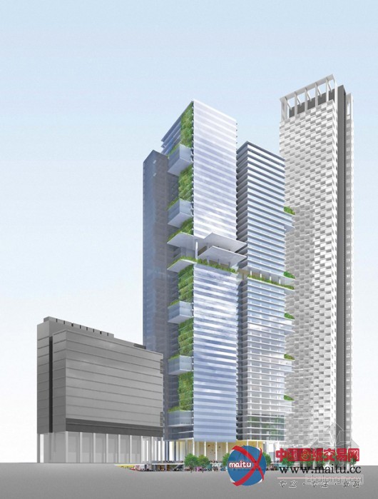 弗朗西斯•琼斯等四名建筑师入围悉尼帕拉马塔广场大型商业楼设计大赛