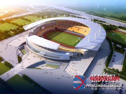 河北奥体中心主场馆年底封顶 2015年投入使用