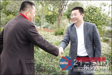 中国当代杰出广告人江南春到访东昊石油