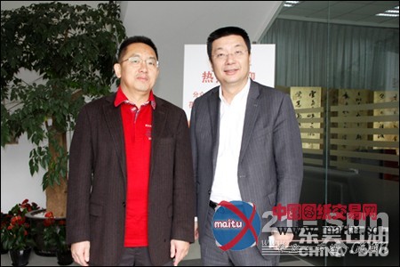 中国当代杰出广告人江南春到访东昊石油