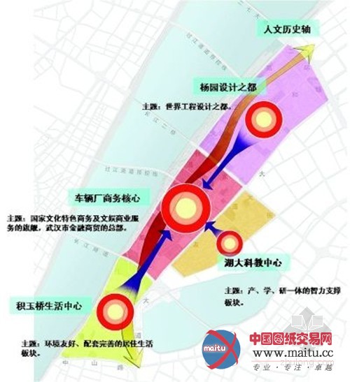 三大超高层地标将齐聚武昌沿江线