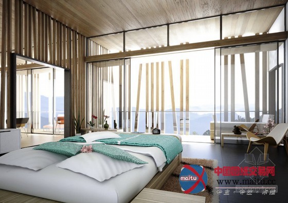 HASSELL设计的中国中部瓦屋山顶度假村