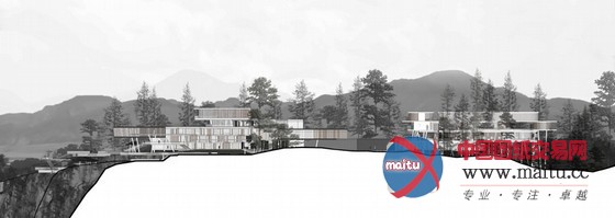 HASSELL设计的中国中部瓦屋山顶度假村