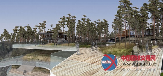 HASSELL设计的中国中部瓦屋山顶度假村