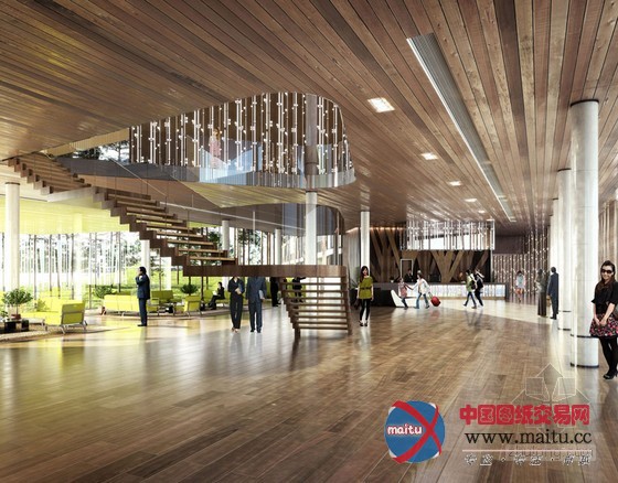 HASSELL设计的中国中部瓦屋山顶度假村