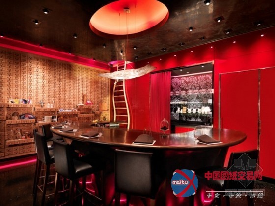 美国拉斯维加斯Jaleo餐厅装修设计 色彩丰富