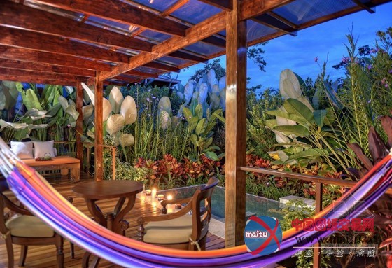 哥斯达黎加纳亚拉花园酒店设计 宛如步入奇幻国度