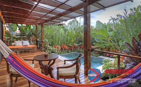 哥斯达黎加纳亚拉花园酒店设计 宛如步入奇幻国度