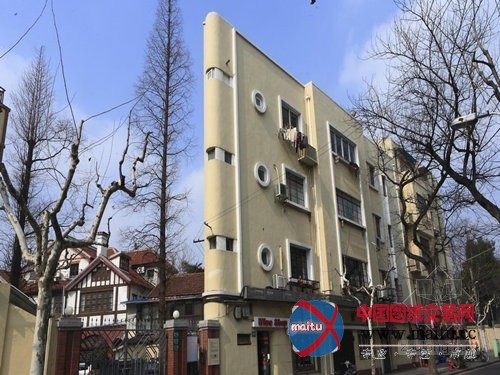 上海异形老宅 看似“薄如纸片”却安全牢固