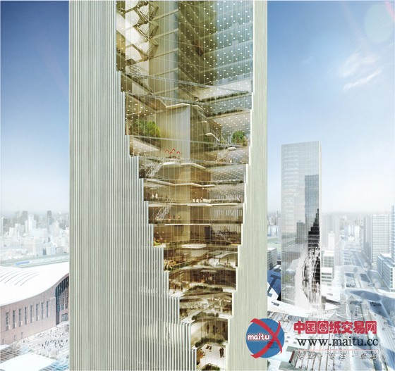 spatial practice设计的哈尔滨双子塔近日已完工