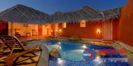 豪华的印度橘郡卡碧尼度假村 装饰独特