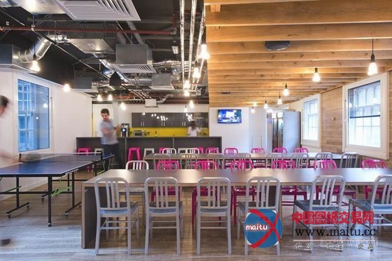 Box伦敦总部办公室设计 空间随意又有活力