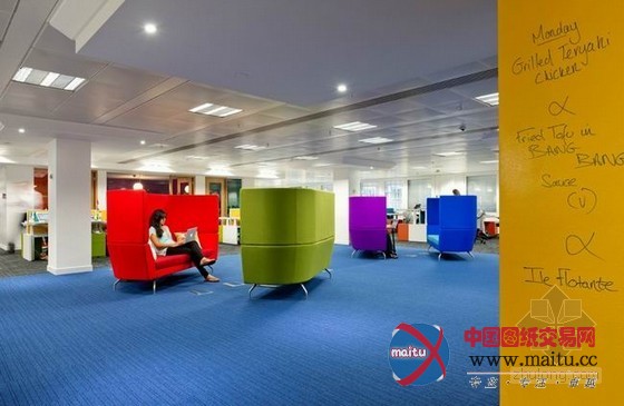 Box伦敦总部办公室设计 空间随意又有活力