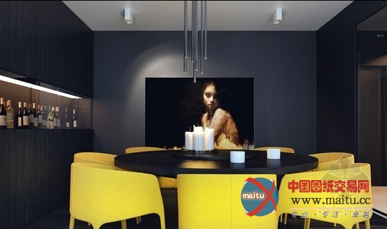 简约时尚质感十足公寓设计