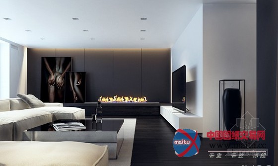 简约时尚质感十足公寓设计