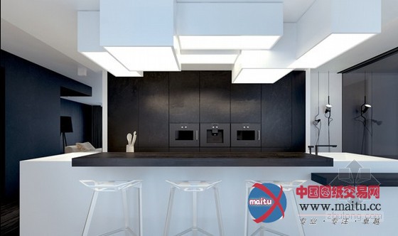 简约时尚质感十足公寓设计