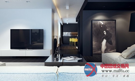 简约时尚质感十足公寓设计