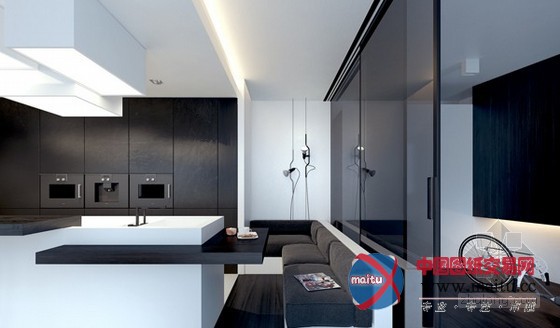 简约时尚质感十足公寓设计