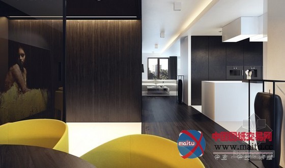 简约时尚质感十足公寓设计