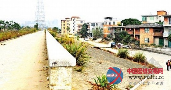 乌龙江防洪堤外现多栋“土豪”违建 都已封顶