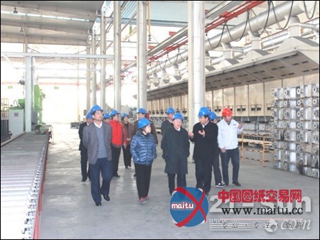 中国机械工业联合会领导来山东常林集团考察