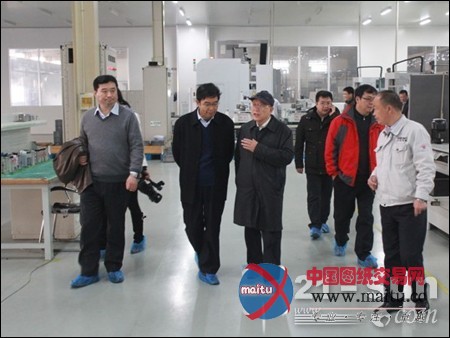 中国机械工业联合会领导来山东常林集团考察