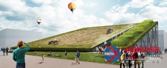 Carlo Ratti Associati设计2015年米兰世博会纽荷兰展馆项目方案