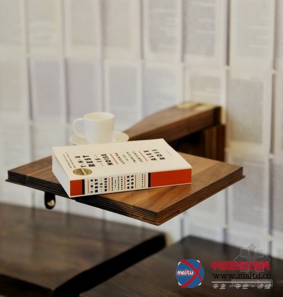 美国书店主题咖啡馆设计 视觉新鲜