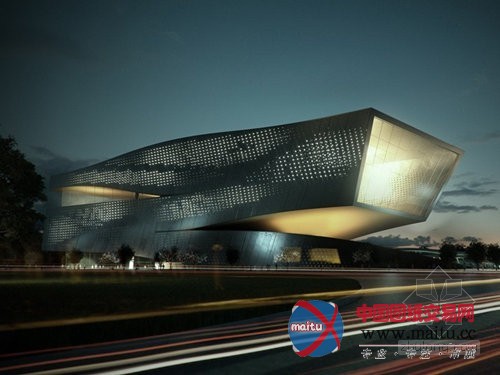 大连图书馆普湾新馆年底封顶 2015年投入使用