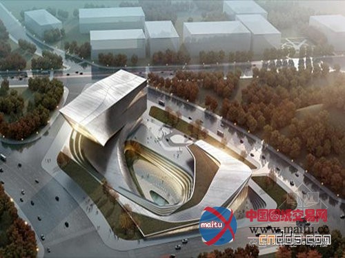 大连图书馆普湾新馆年底封顶 2015年投入使用