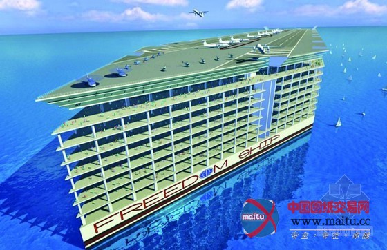 美企拟建25层“漂浮城” 太阳能等作动力