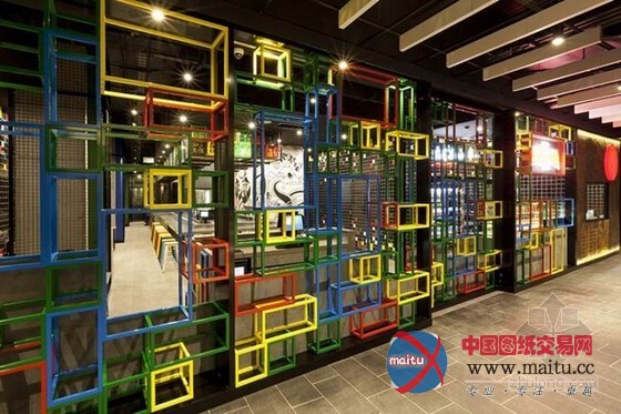 澳大利亚悉尼Sushizilla餐厅装修设计 充满创意