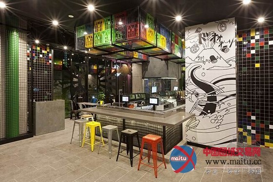 澳大利亚悉尼Sushizilla餐厅装修设计 充满创意