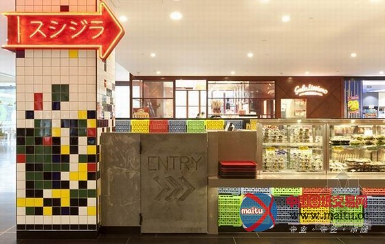 澳大利亚悉尼Sushizilla餐厅装修设计 充满创意