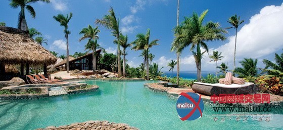 斐济Laucala私人海岛度假村景观