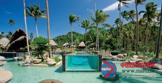 斐济Laucala私人海岛度假村景观